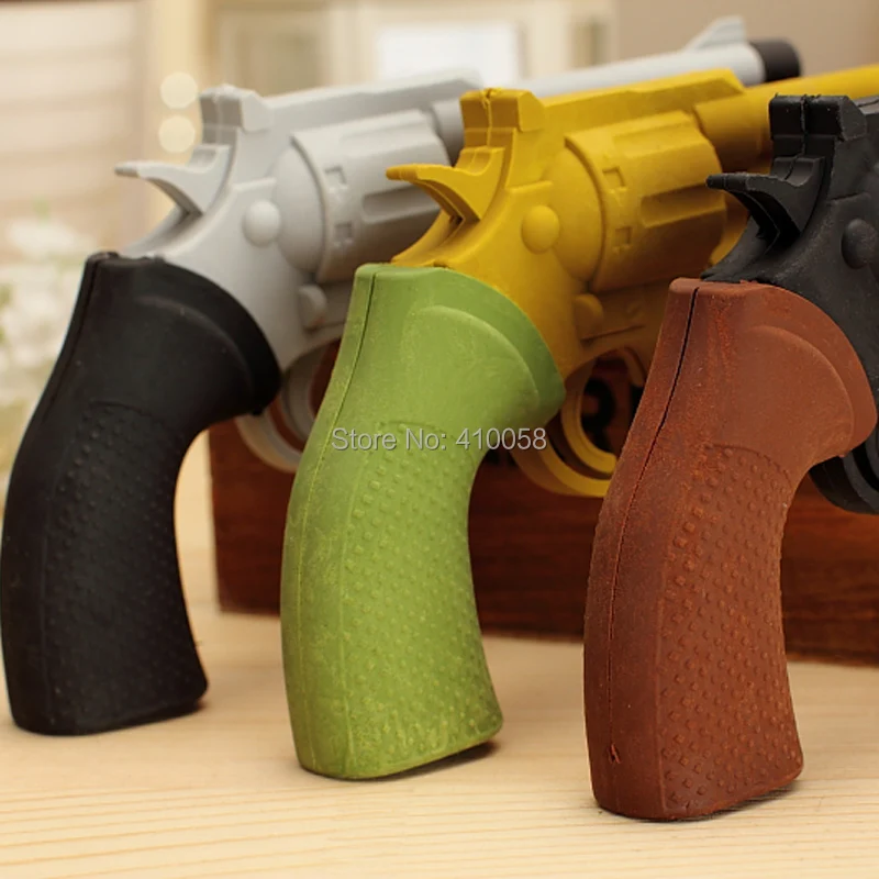 Cute Pistol Gun Bullet Eraser