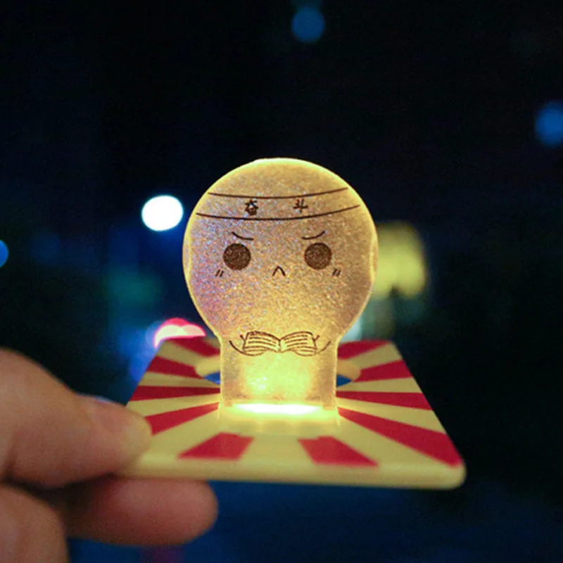 2019 NEW Arrival Unplugged Battery Night Light Card Energy-saving Creative Bedside Table Lamp Luminous Lamps | Лампы и освещение
