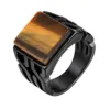 BONISKISS-anillo de acero inoxidable para hombre ► Foto 1/6