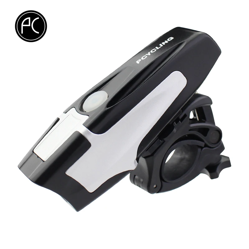 

PCycling Bicycle Front Light 4 Modes IPX6 Waterproof T6 LED Aluminum Alloy Bike USB Charge Headlight MTB Road Bike Flashlight