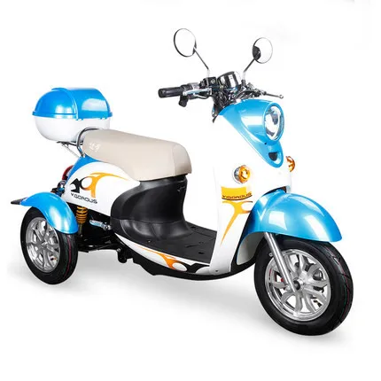 Clearance Three Wheel Electric Scooter Multicolor Fashion Environmental Protection Tricycle for Adult  Handandicapped Scooters Motorcycle 4