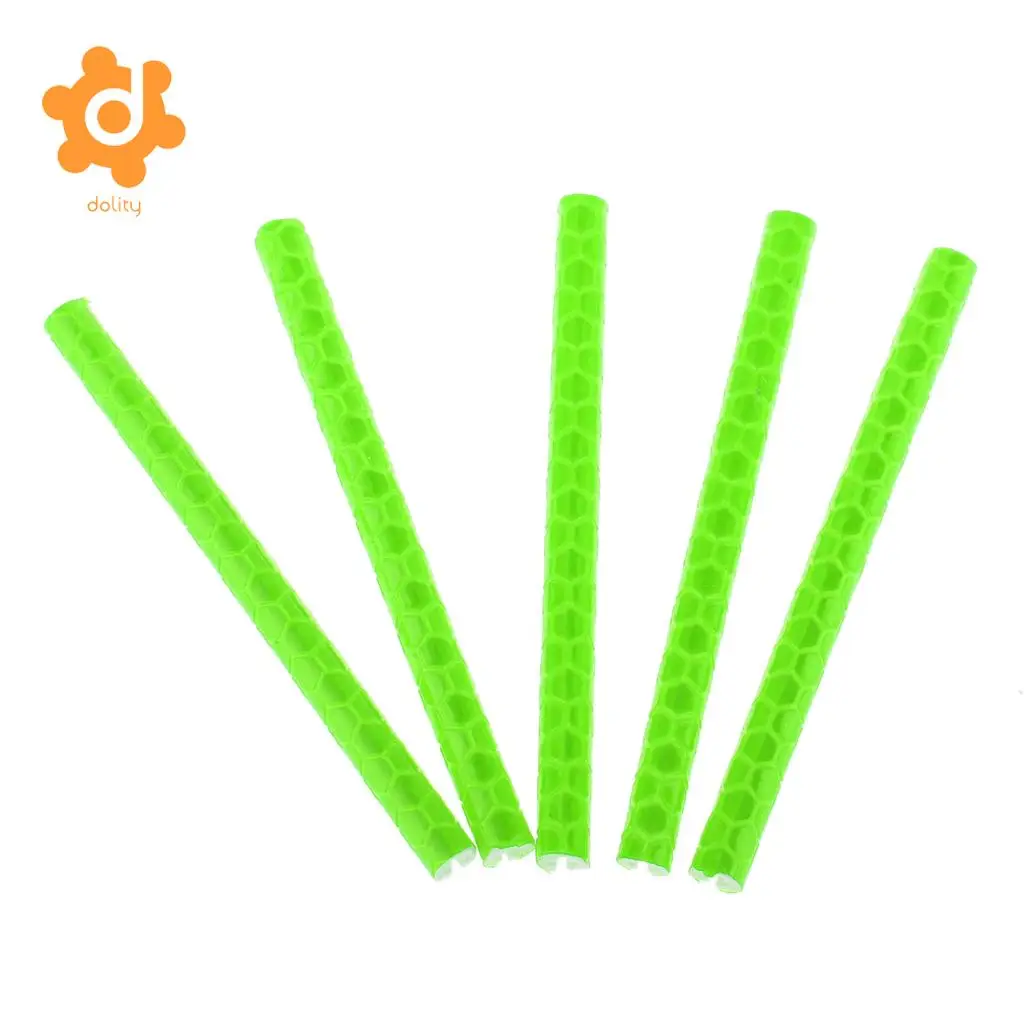 12pcs Bike Spoke Rod Wheel Reflector Reflective ABS Safety Tube Cooler with reflective spokes for all kinds of bicycles