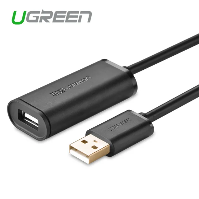 Cheap Ugreen US121 usb 2.0 extension cable signal amplification connected wireless LAN speed data line 5/10/15/20/30 m Cheap Ugreen US121 usb 2.0 extension cable signal amplification connected wireless LAN speed data line 5/10/15/20/30 m