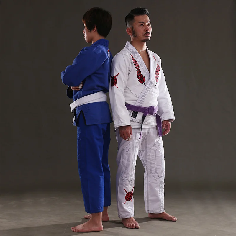 

New Sunrise New release Brazilian Jiu Jitsu Gi Blue Gladiator BJJ GI with Pearl Weave Judo karate kung fu uniform for men women