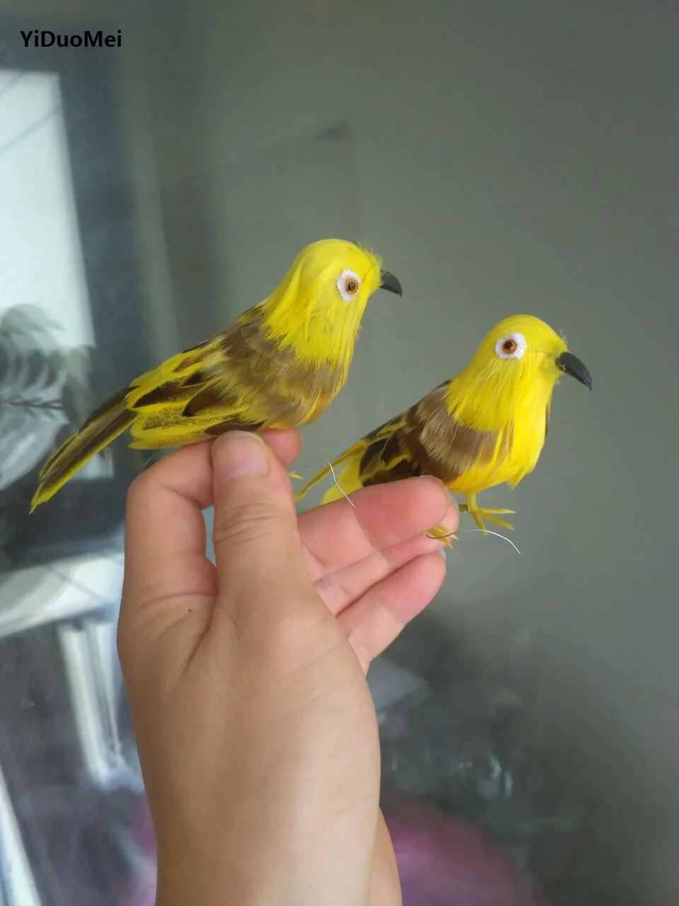 

about 12cm simulation bird model,foam&feathers beautiful birds one lot/2 pcs handicraft,home garden decoration,gift d2004