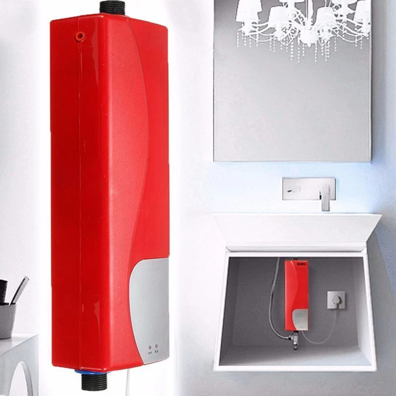 

Newly 3000W Mini Electric Instant Hot Water Heater Tankless for Indoor Kitchen Bathroom Shower