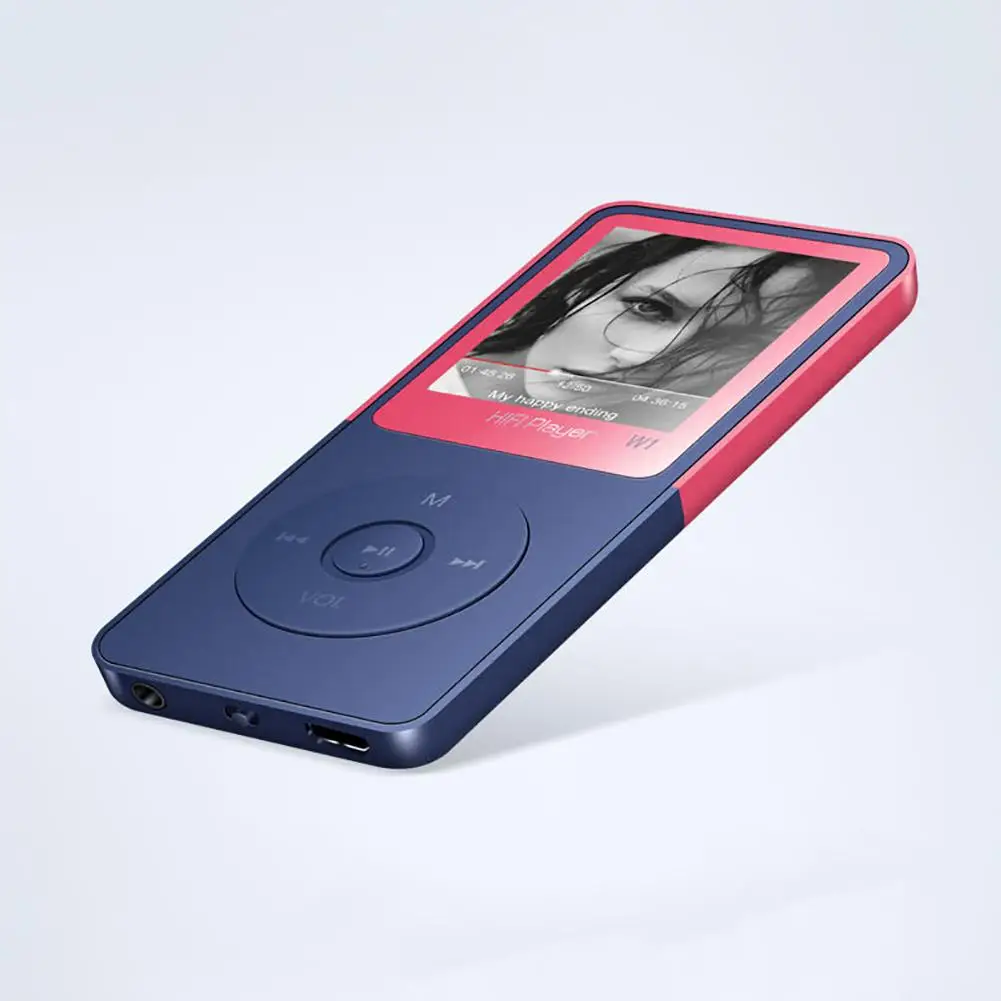 MP3 Кнопка проигрывателя, управление, модный цвет, сочетающийся внешний вид, звук, выпуск HIFI, без потерь, музыка, портативная TF карта