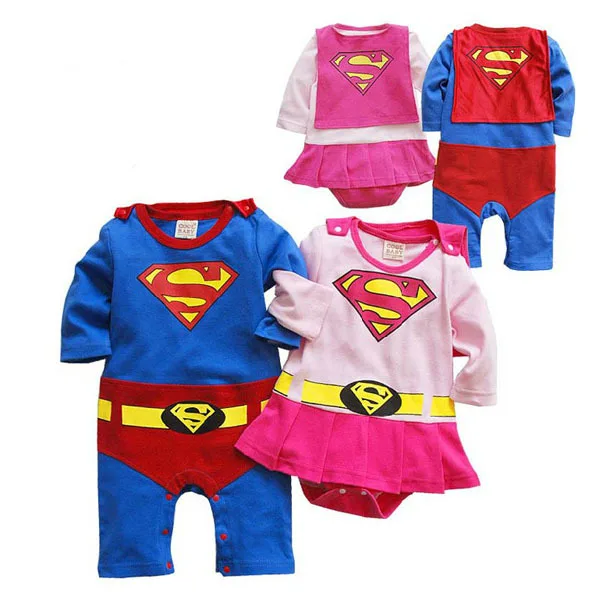 supergirl baby grow