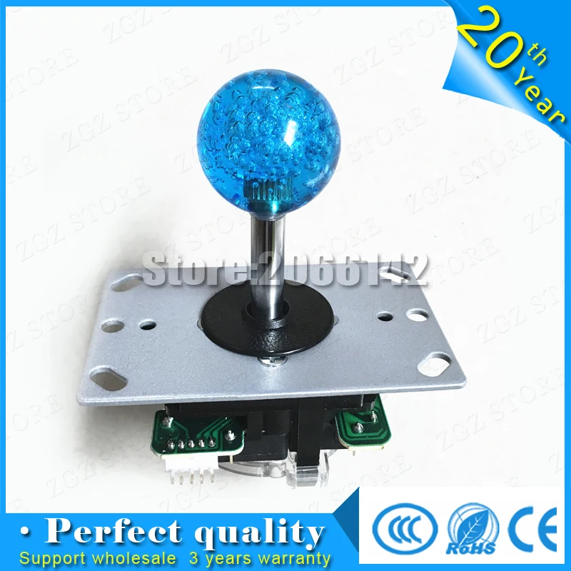 

2pcs/lot Arcade Joystick For ARCADE JAMMA crystal top ball Arcade OEM Sanwa type joystick High quality game machine accessories