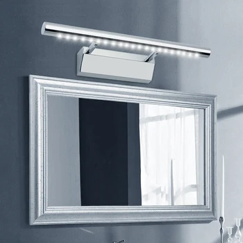 

3W 5W 7W Stainless LED Mirror Light AC 85-265V SMD 5050 Mini Style Bathroom Bedroom Mirror front light Indoor Wall Lamp