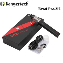Kanger EVOD PRO V2 tout en un AIO Vape stylo Kit de démarrage 2500mah batterie 4ml haut remplissage réservoir Evod Pro-V2 Kangertech E Cigarette