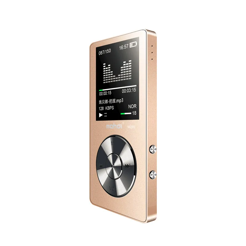 NEW Sport MP3 Player With Speaker 8G 80 Hours Full Metal MP3 Music Player With Screen Voice Recorder Video Arm Strap Earphone (4)