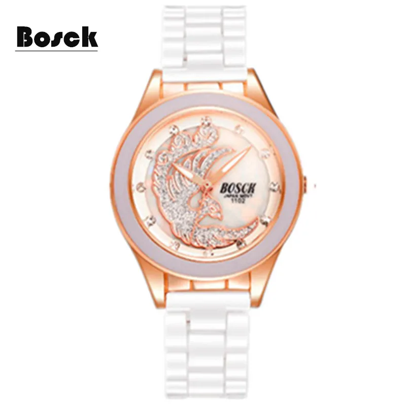 

Quartz men's watch is 12 thick and comfortable to wear.