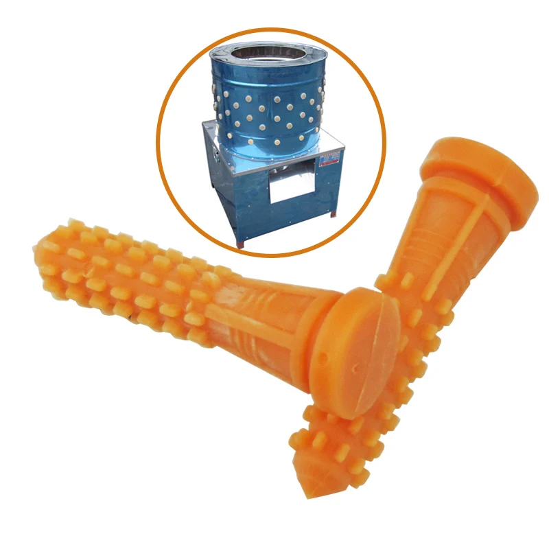 

60 Pcs Poultry Chicken Farm Tendon Plucking Fingers Removal Machine Pigeon Quail Length 9.5 cm Glue Stick Chicken Plucker Beef