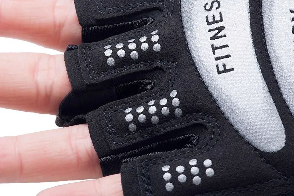 Strong Fitness Gym Half Finger Gloves Weight Lifting Dumbbell Fitness Exercise Non-Slip Building Sports Training Protect Gloves