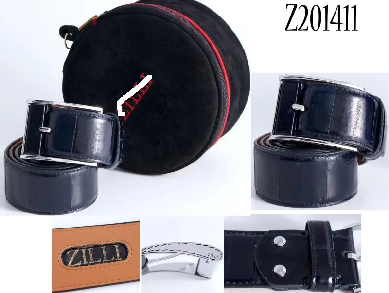 ZILLI cow leather belt hot selling zilli leather belt genuine leather