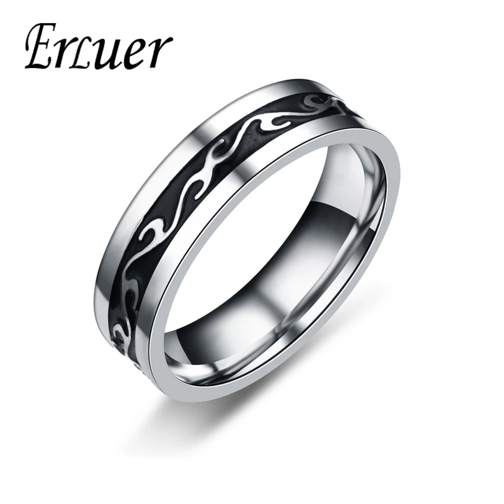 

ARUEL 316 Stainless Steel Rings Fashion Zircon Jewelry for women Party Birthday lovers' Trendy anel vintage men Dragon ring