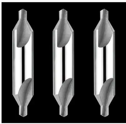 

Free shipping of 2pcs/set HSS made 172 model type A 5.0mm center drills for die steel,copper,aluminum, zinc alloy processing.