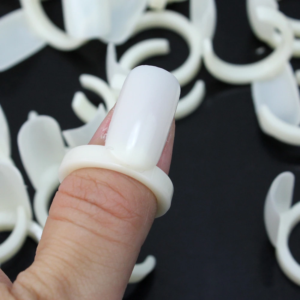 50 шт лак для ногтей акриловый УФ-гель для практики дисплей показывающий кольцо накладные ногти советы