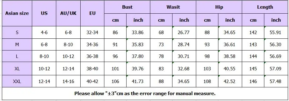 8288 size chart