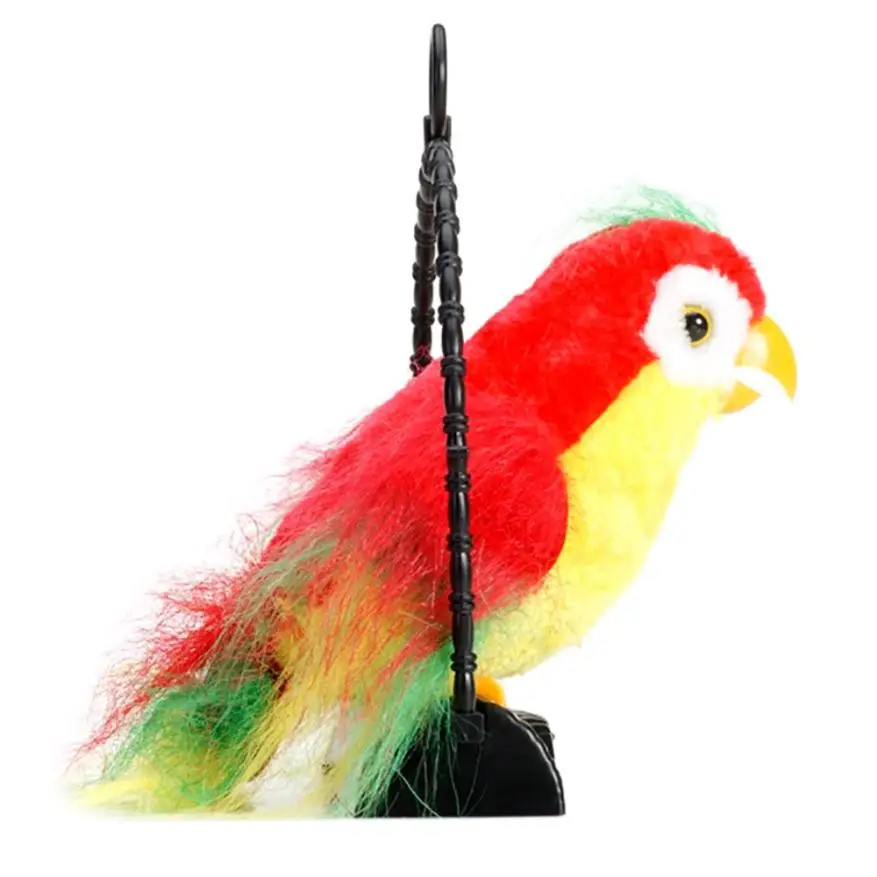 Развевающиеся крылья говорящий попугай имитирует и повторяет то, что вы говорите подарок забавная игрушка Z919