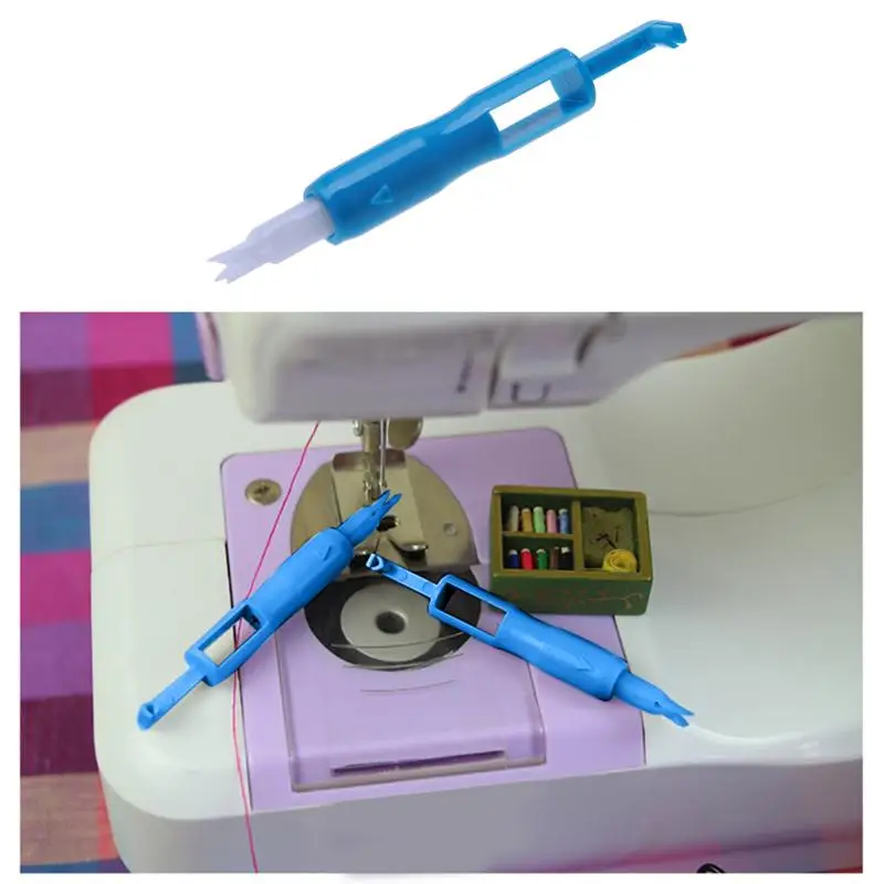 Universal Sewing Machine Needle Threader Insertion Applicator Handle