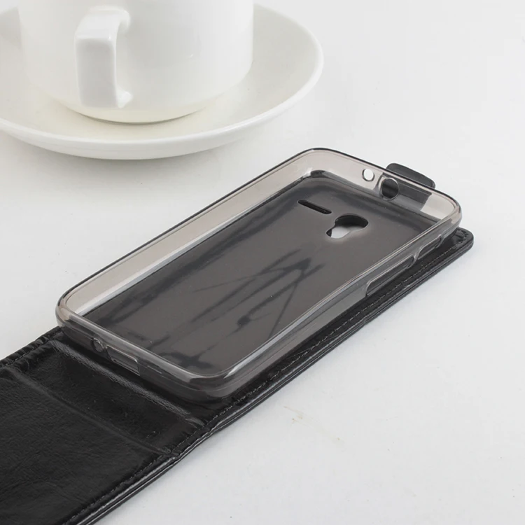 Кожаный чехол для Alcatel One Touch Pixi 3 4 5 дюйма 4027X 4027D откидной Чехол корпус Pixi3 4027 D X