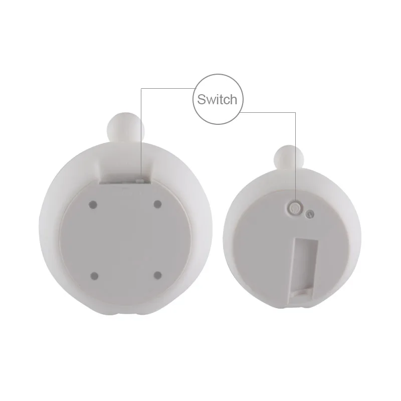 Rabbit LED Night Light Remote Control Timing Touch Sensor 9 Colors USB Charging Silicone Bunny Bedside Lamp for Children Baby (17)