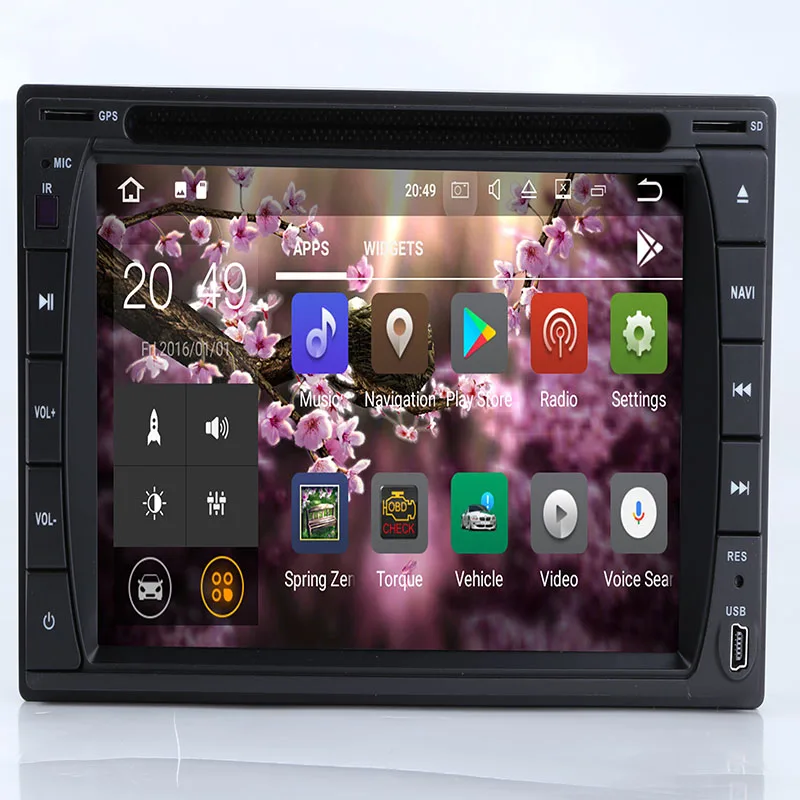 Top Android 9.0 4+32G px5 Car Radio auto DVD CD Player GPS Navigation Multimedia For Nissan For Toyota Most of 2DIN 173*98 size Unit 3