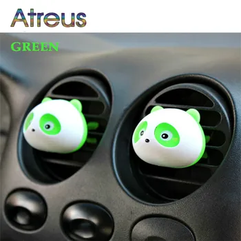 

2Pcs Car Air Freshener Car Outlet Perfume Cute Panda Eyes For Hyundai Creta I30 Volkswagen Polo VW Golf 4 7 5 Tiguan Kia Rio