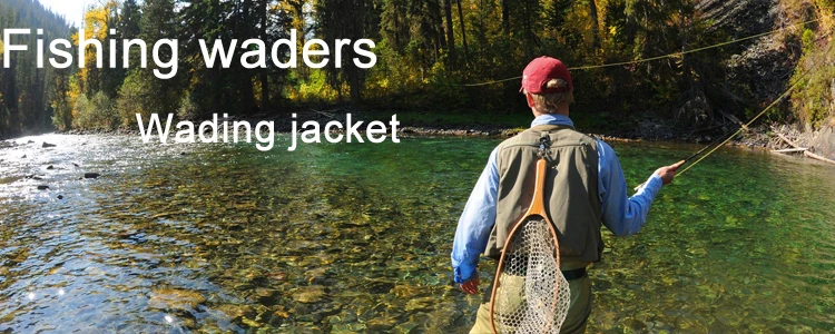 Kylebooker Fly Fishing Wading Jacket Waterproof Wader Jackets