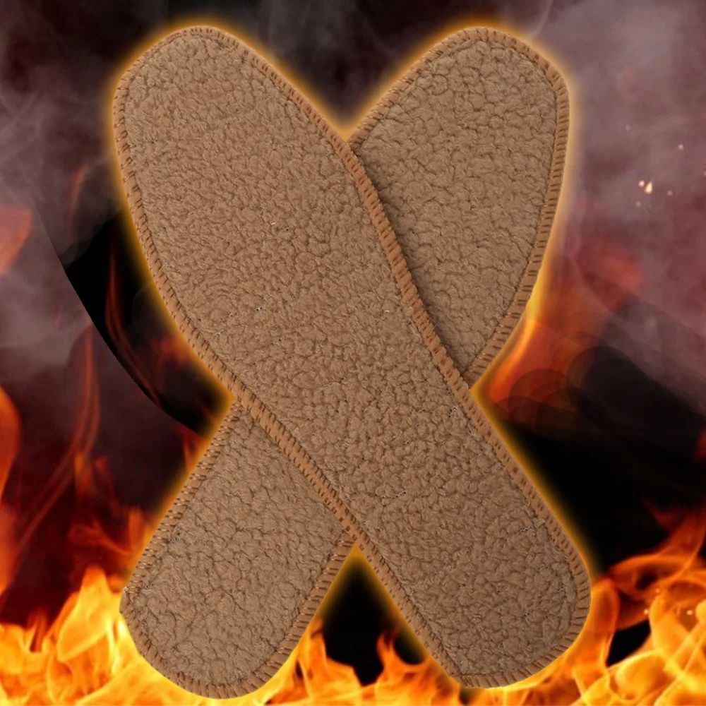 

Shoe Pad Suede Simulated Wool Soft Deodorant Sweat Absorb Pain Relief Cushion Unisex Pads Insole Warm Breathable 1 Pair