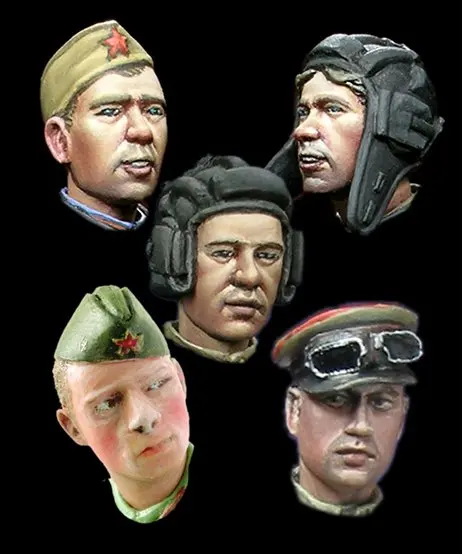 

AL H014 1/35 World War II Russia portrait 2
