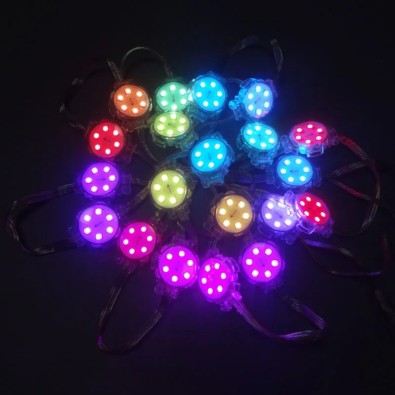 4 см полноцветный светодиодный уличный точечный источник света DMX512