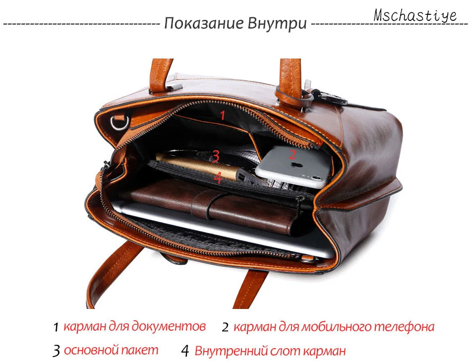Mschastiye Для женщин Сплошной Пояса из натуральной кожи Сумки Винтаж Мода Корова кожа плеча Сумки сумка ретро Повседневное Сумки
