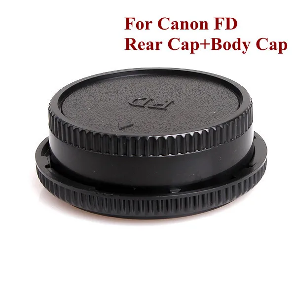 2 in 1 Body Caps + Rear Lens Cap Cover for Canon FD A 1 F 1 AL 1 AV1 F