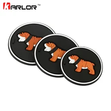 Автомобиль автомобильные подушки с принтом флага Великобритании "Юнион Джек Бульдог практичный Противоскользящие коврики для mini cooper R55 R56 R57 R60 R61 F55 F56 аксессуары для салона автомобиля анти-скольжения