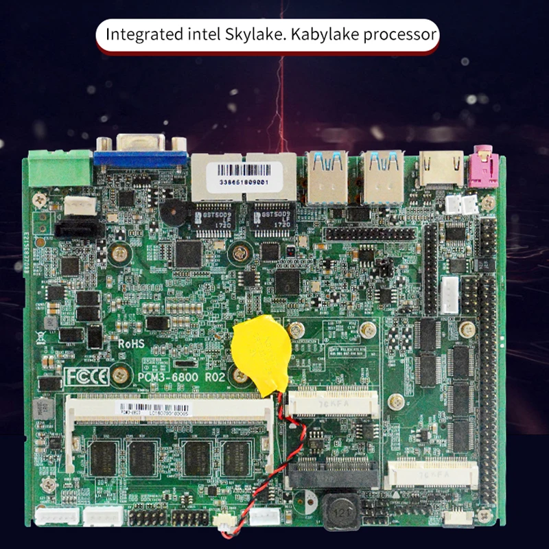  Cheap Fanless Mini itx motherboard DDR4 4GB RAM Desktop Computer Mini Linux Win 10 Embedded motherb