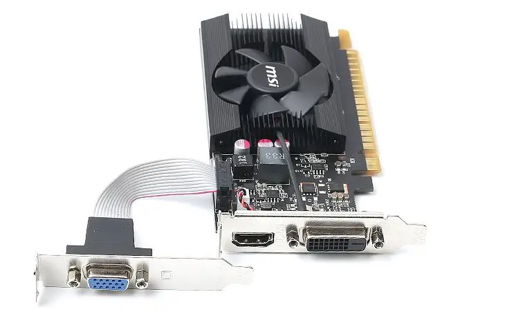  For MSI N720-2GD3 / LP GT720 2G 64bit DDR3 half-high knife card discrete graphics 