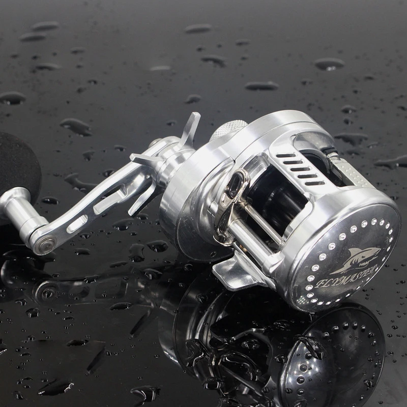 RG Surfcasting Drum Reel  Saltwater Fishing Pesca 6.2:1 9+1BB Baitcasting Saltwater Sea Fishing Reels Bait Casting  Drum Reel