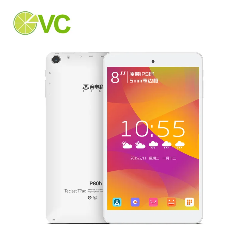  Teclast P80H Tablet PC 8 inch IPS Screen 1280x800 MTK8163 Android 5.1 Quad Core Dual WiFi HDMI GPS 