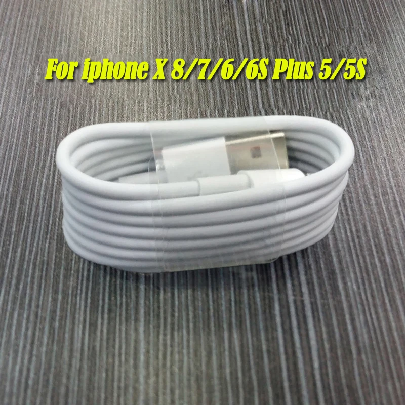 1 м 8 Pin USB зарядное устройство кабель синхронизации данных провод для iPhone X XS MAX 7 Plus