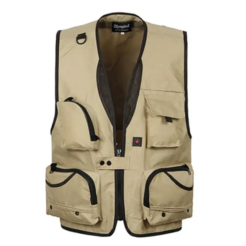 b Men Mesh Baggy Sleeveless Vest With Many Pockets Spring Autumn Male Casual Black Shooting Jacket Mens Multi Pocket Waistcoat b Men Mesh Baggy Sleeveless Vest With Many Pockets Spring Autumn Male Casual Black Shooting Jacket Mens Multi Pocket Waistcoat