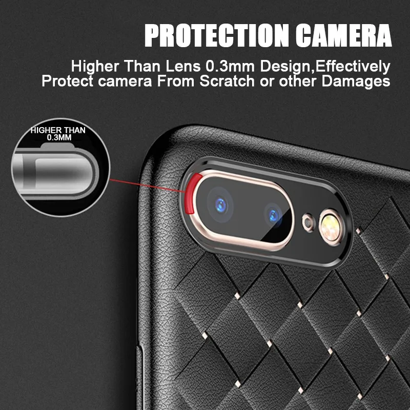Artisome Soft Silicone Case For Apple iPhone 7 8 Plus Case For iPhone X 10 6 6s 7 8 Case 360 Protect Shell Grid Woven Cover (3)