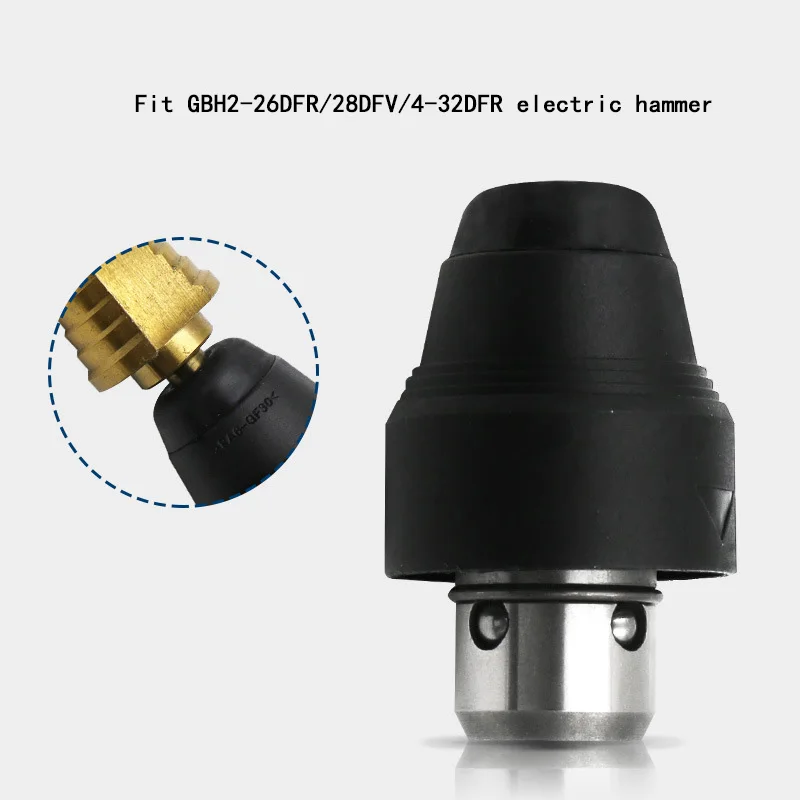 

Miniature electric hammer impact drill quick change chuck fittings Adaptation GBH2-26DFR GBH2-28DFV GBH4-32DFR