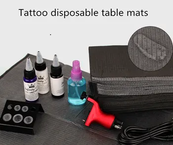 

125pcs Disposable Clean Pad Waterproof Tablecloths Mat Underpad Hygiene Personal Medical Tattoo table 45*33cm Random Color