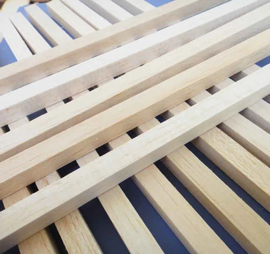 Aaa Grade Balsa Wood Sticks, Size: 10mmX10mm, Size/Dimension:  10mmX10mmX1000mm at Rs 100/piece in New Delhi