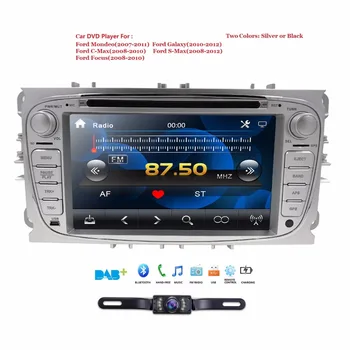 

car radio 2 din wince 6.0 car dvd monitor player for ford focus 2 cars multimedia gps navigation with dab+ steering wheel swc sd