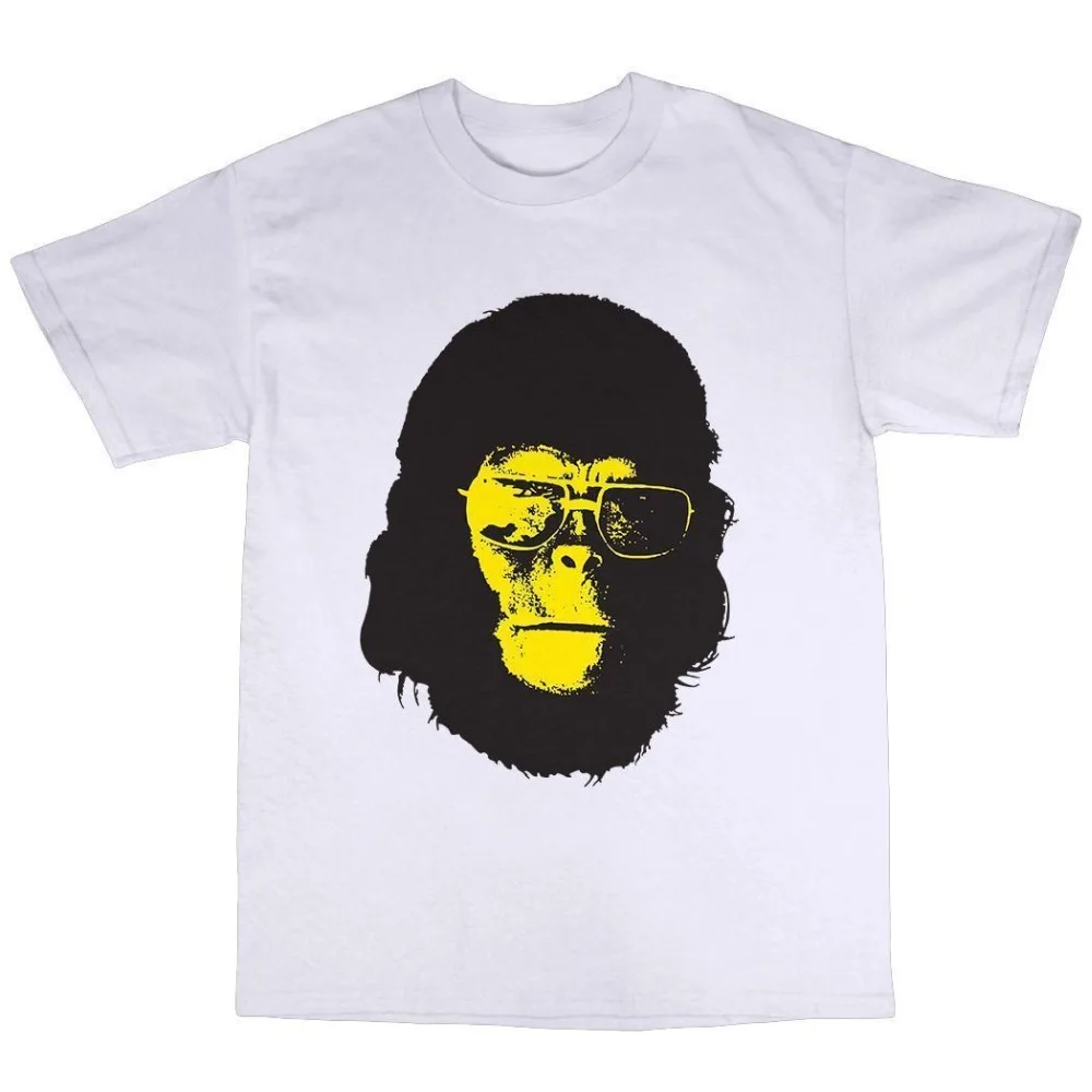 Fashion Casual High Quality Print T Shirt O Neck Cool Ape T Shirt 100% ...