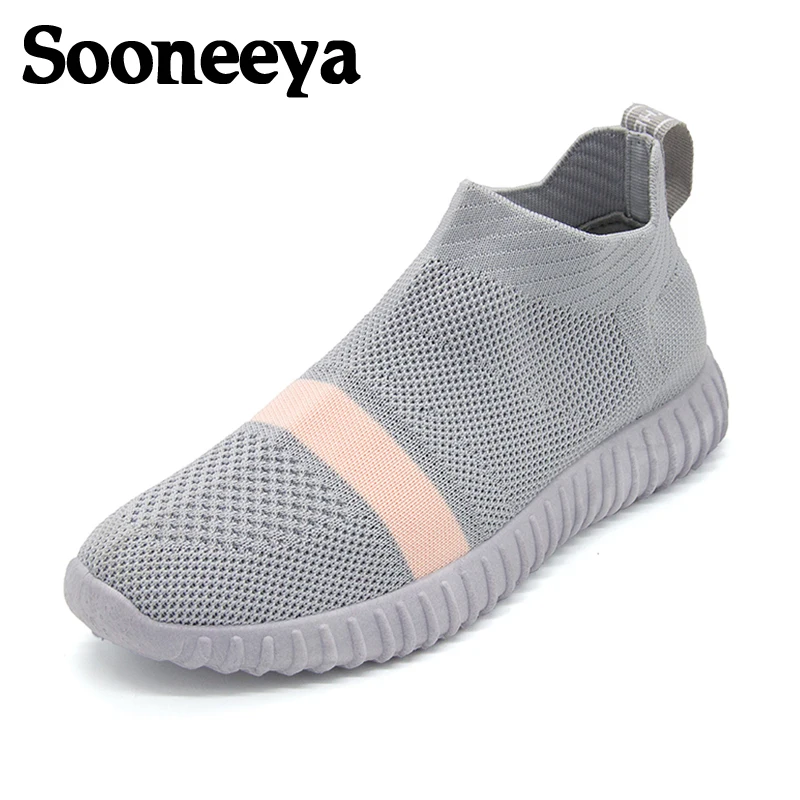Модная женская обувь Sooneeya женские прогулочные туфли летние и весенние уличные